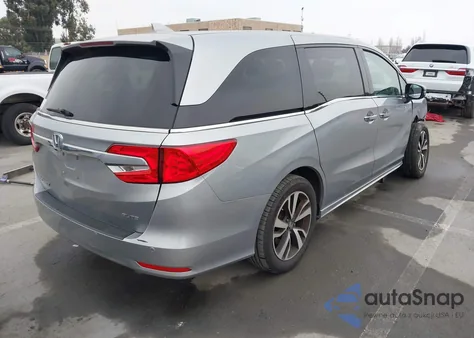2018 Honda Odyssey Elite from USA, damaged, VIN 5FNRL6H94JB015690
